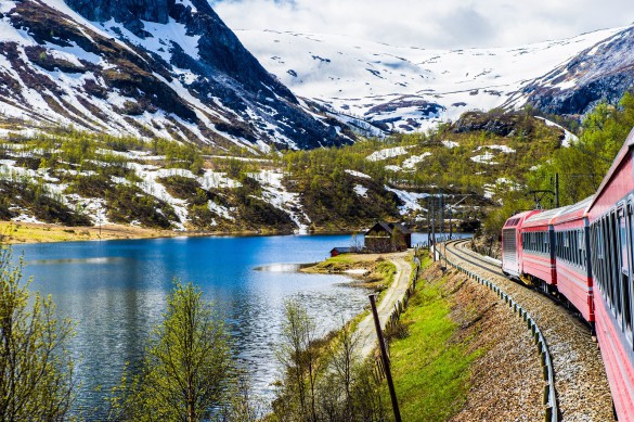 Norwegen Oslo BergenBAHN