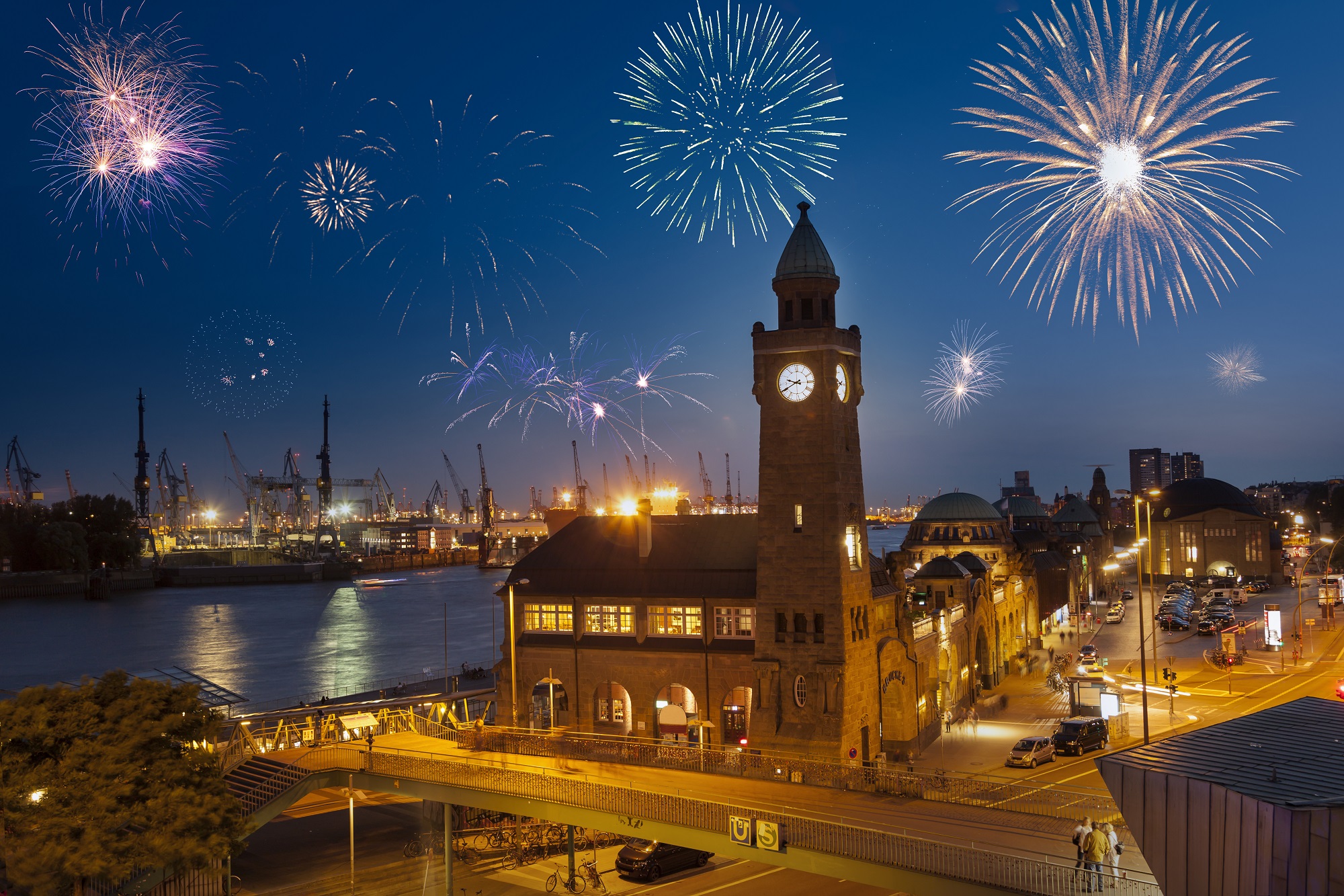 Silvester in Hamburg - Party in der Hansestadt