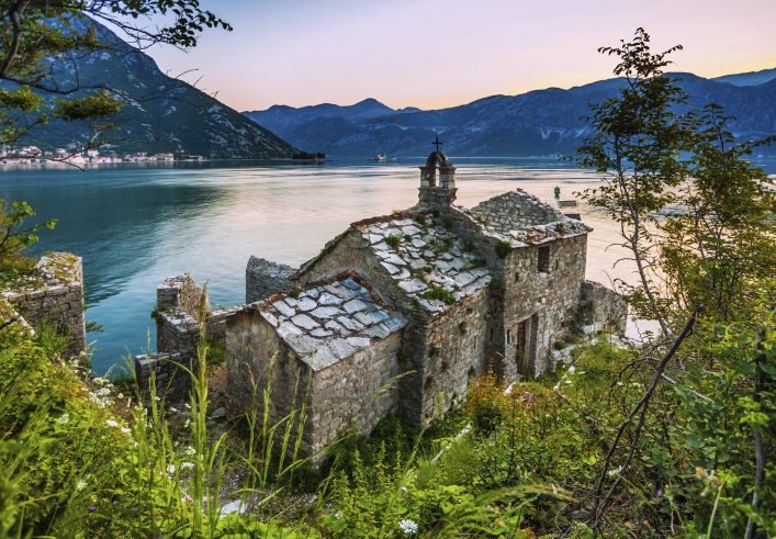 The old church overlooking the sea