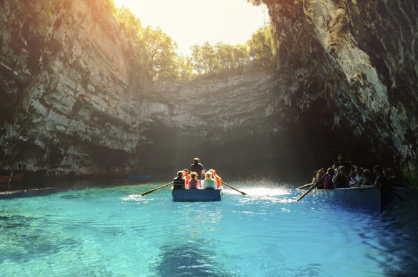 Kefalonia Griechenland Melissani Höhle