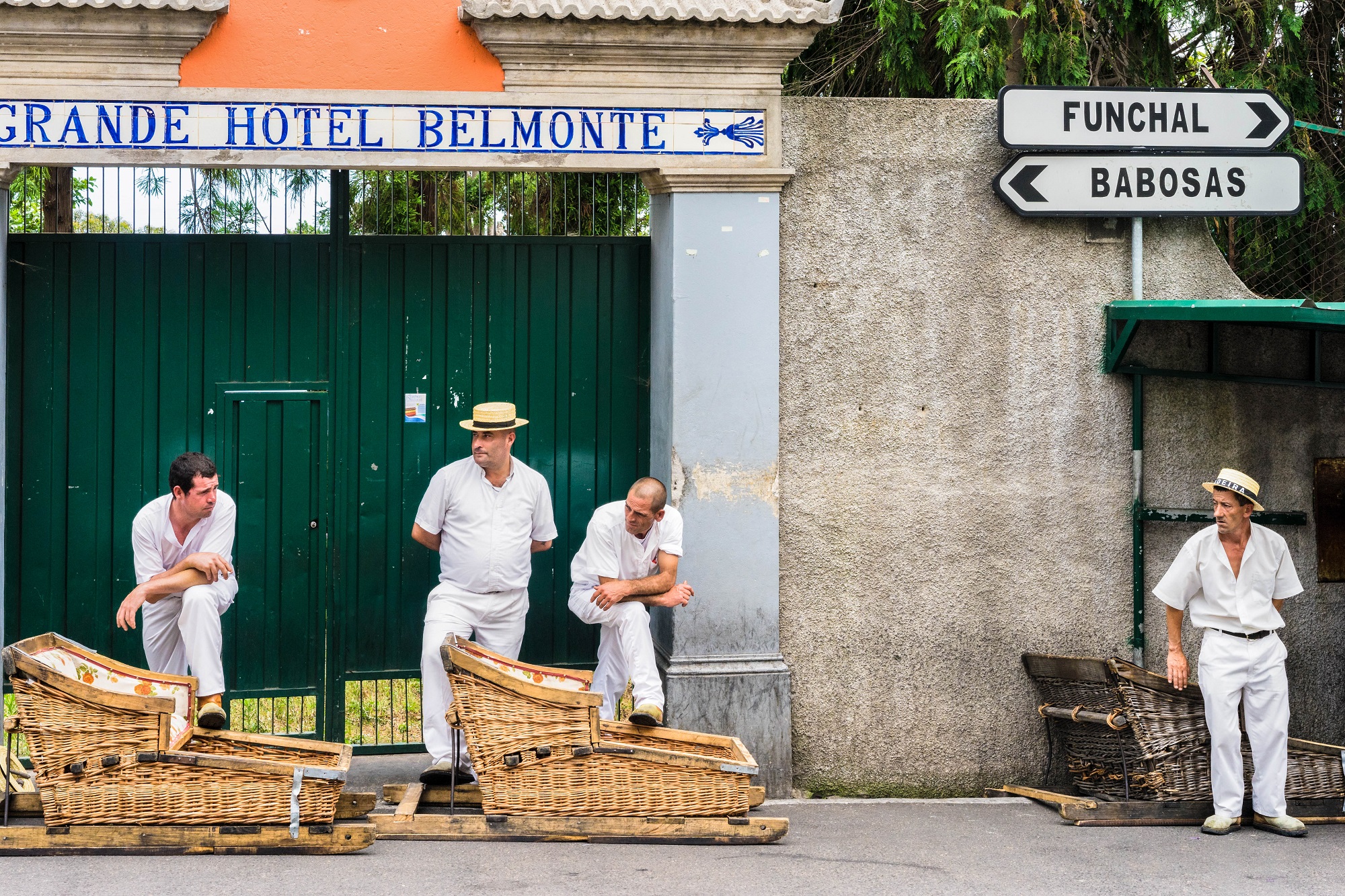 Madeira Tipps Funchal Monte Korbschlitten
