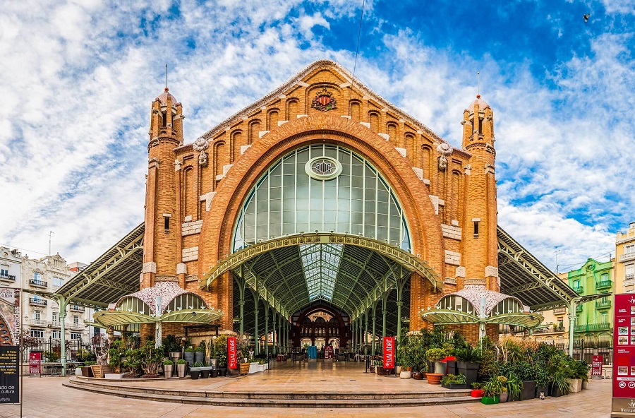 Die Markthalle Mercado de Colón in Valencia