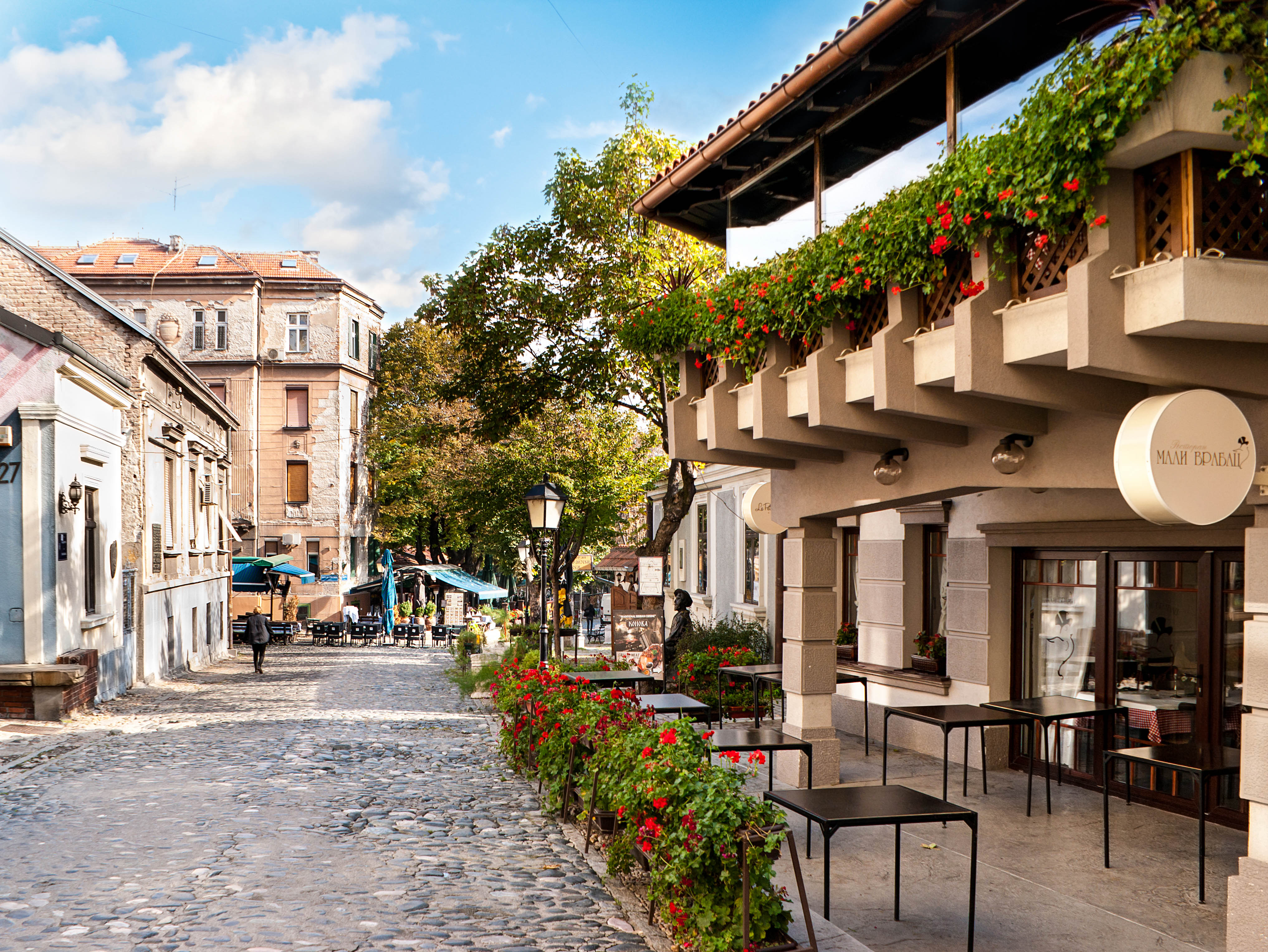 Skadarlija in Belgrad Belgrad Tipps Skadarlija