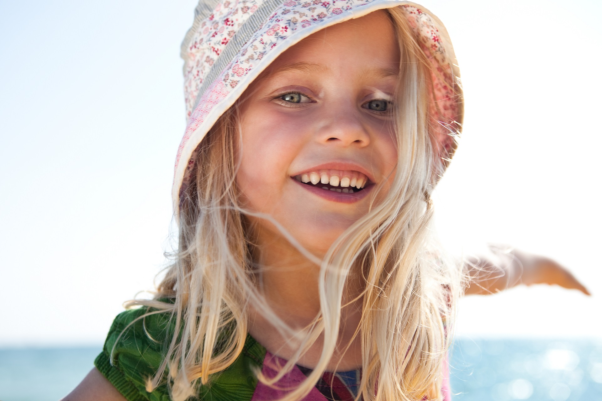 Strahlende Kinderaugen in den TUI MAGIC LIFE Clubhotels bei einem Urlaub mit Kindern.