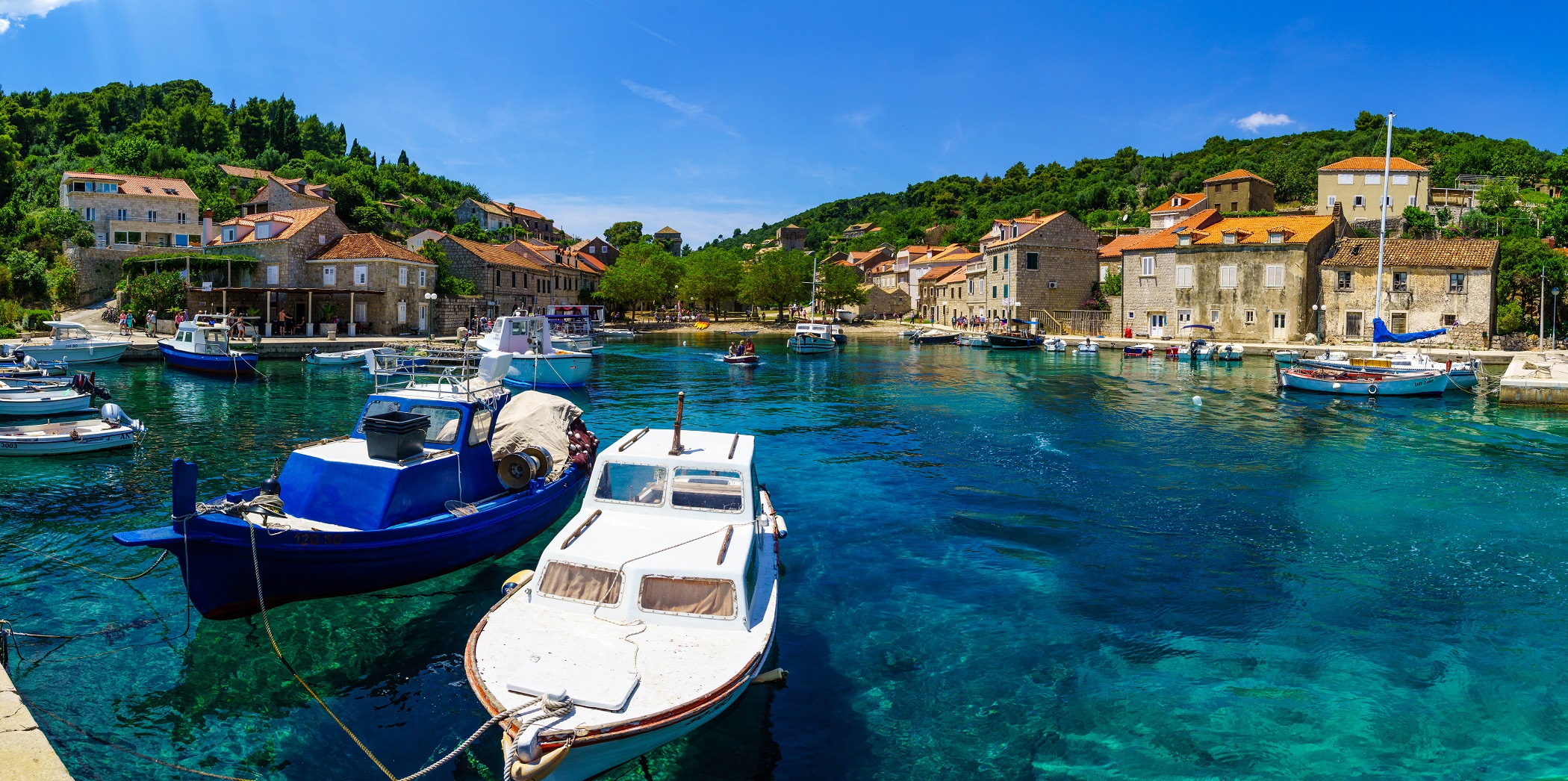 Die kroatische Insel Sipan wartet mit tollen Stränden und einer vielfältigen Natur auf Urlauber