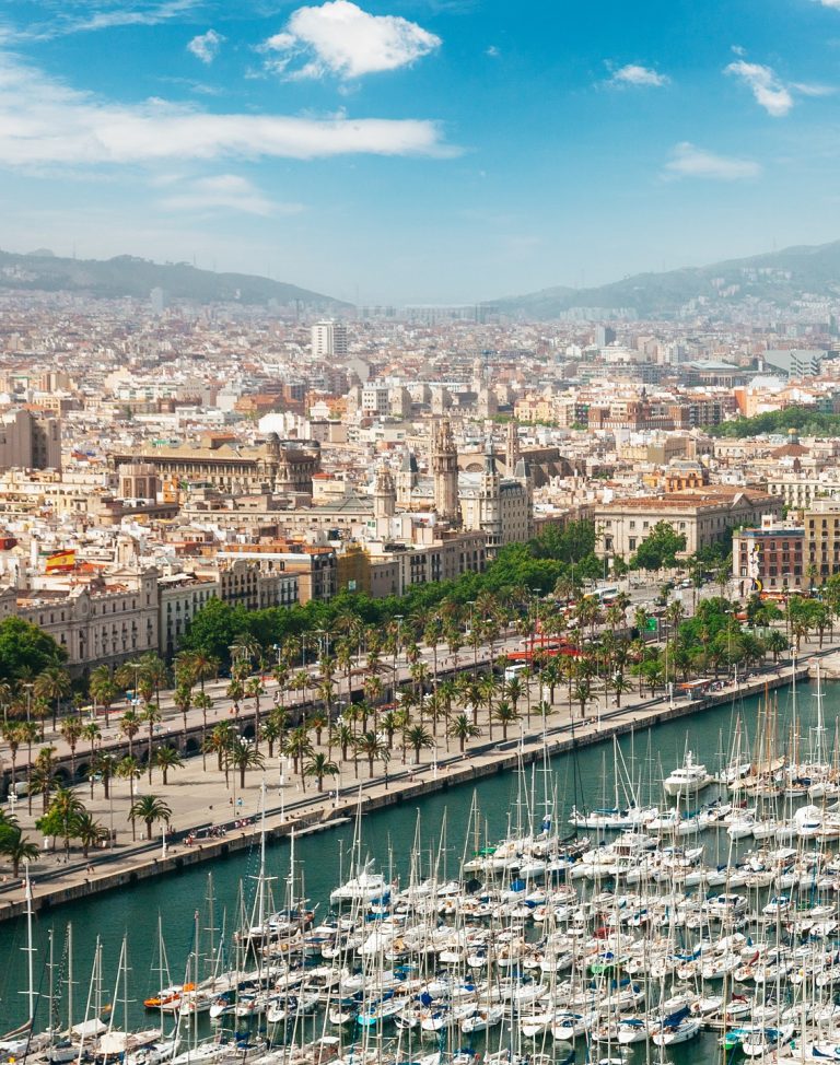 Die Hafenstadt Barcelona