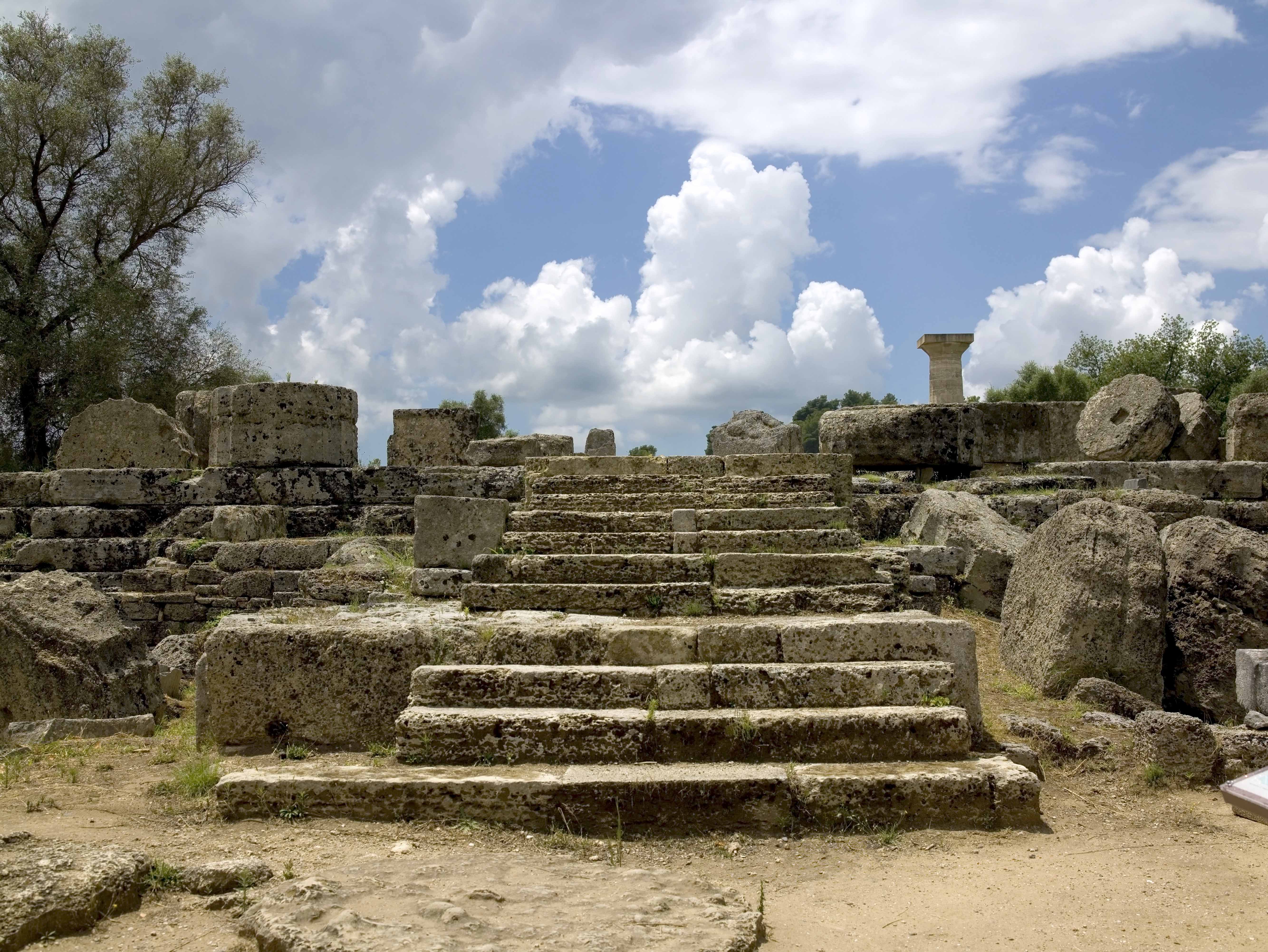 Der Tempel des Zeus