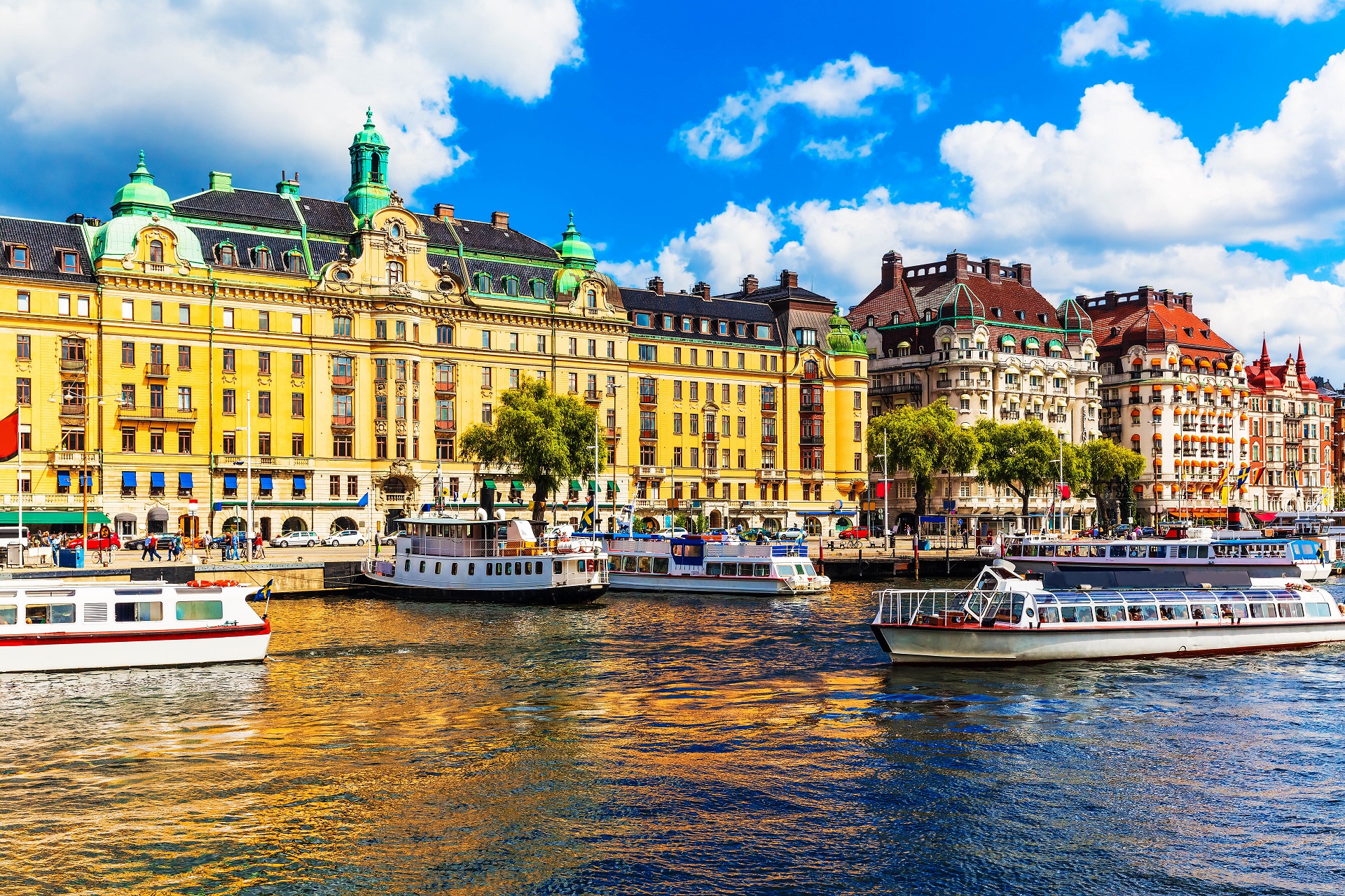 Schwedens Hauptstadt Stockholm