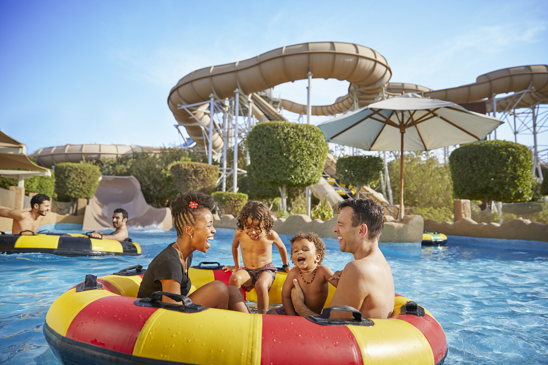 Im Bahrain Waterpark könnt ihr euch erfrischen