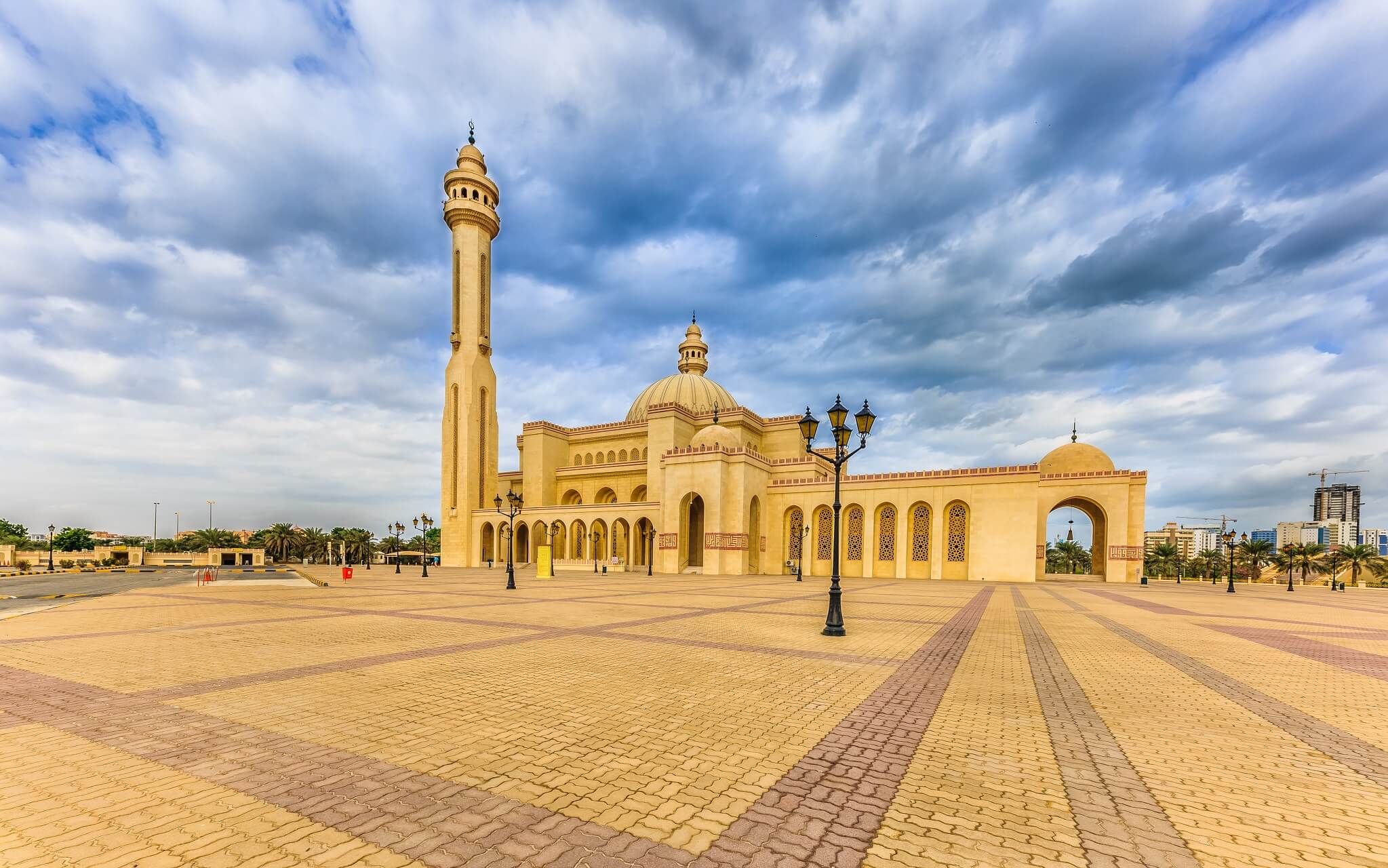 Das Ahmed Al Fateh Islamic Center mit der Al-Faith Mosque in Bahrain