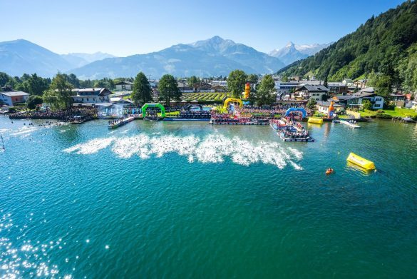 Der Ironmax 70.3 Start in Zell am See-Kaprun
