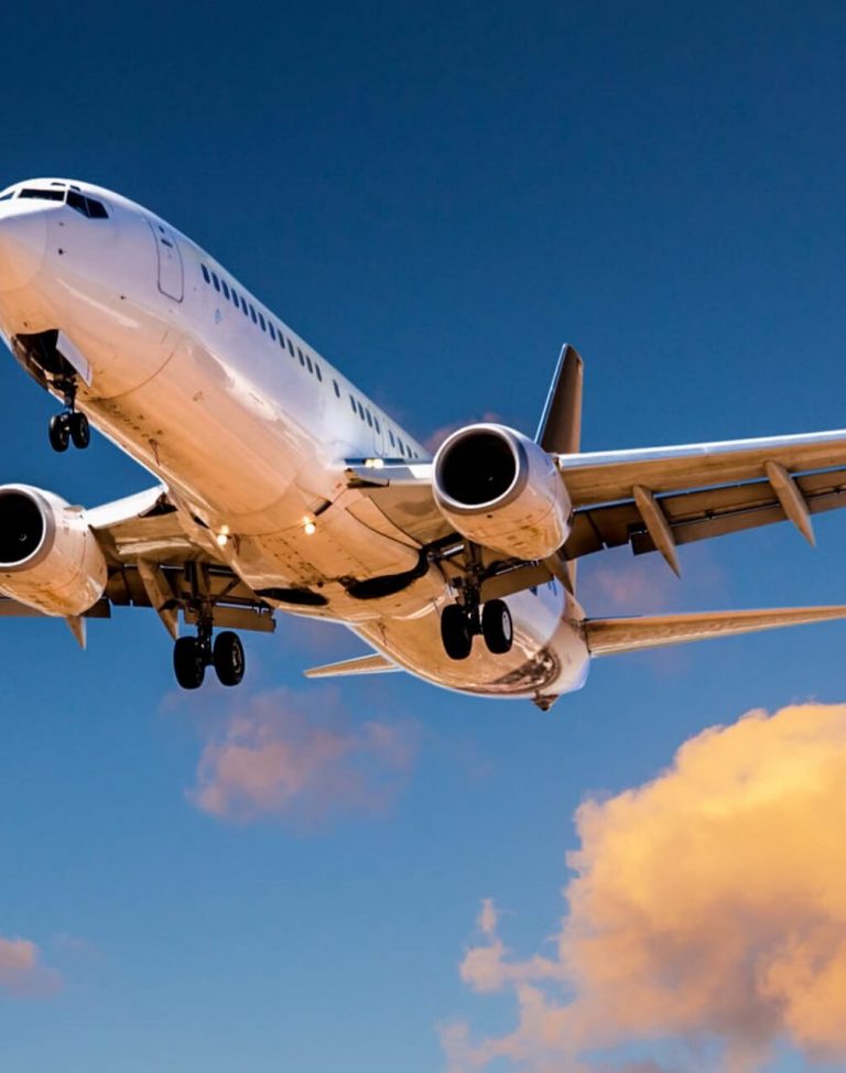 Flugzeug-Landung-bei-Sonnenuntergang-Himmel-iStock_18821989_LARGE-2_klein